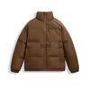 Heren Down Parka's Winter Jaet Mannen Warme Mode Effen Kleur iened Streetwear Losse Korte Jas Heren Parka i Jaets Mannelijke S-3XLyolq