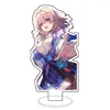 Anahtarlık Oyunu Anime Honkai Yıldız Demiryolu Kafka Cosplay Akrilik Aksiyon Figür Fu Xuan Bailu Stand Model Masası Dekor Prop Fan Koleksiyon Oyuncak Oyuncak