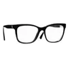 Montature per occhiali da sole alla moda Montatura per occhiali di design 3392 femmina, miopia, montatura nera, senso di alta qualità, viso grande, lettere di leptina, montatura per occhiali maschio DQWU