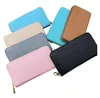 Wallet Designer Purse for Women Card Holder Genuine Leather Wallet Large Capacity Anti theft Long Zipper Coin Bags