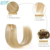 Synthetic Wigs Home>Product Center>Straight Natural Light Brown Honey Ombre Balayage European Womens Hair Clip 231215