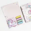 Sets Leuke Kleurrijke Sticky Notes Bladwijzer Papier Tabbladen Marker Index Pad Tab Zelfklevende Memo Vlag Etiketten Briefpapier Groothandel K1