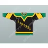 Benutzerdefiniertes PRINZ AKEEM JOFFER 1 FIKTIONELLES AFRIKANISCHES LAND SCHWARZES Eishockeytrikot NEU Top genäht S-M-L-XL-XXL-3XL-4XL-5XL-6XL