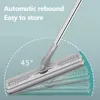 Mops Hand Free Flat Floor Mop Bucket Set For Professional Home Cleaning System With Washable Microfiber Pads 231215