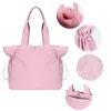 ハンドバッグLUサイドシンチデザイナーLululemens Womens Waterproof Pochette S Shourdell Gym The Tote Bag Mens Travel Storage Balt Bag Crossbody Clutch Shop Bags