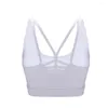 Women's Thermal Underwear Running Fitness Yoga Bra Gathered Moisture Wicking Beauty Back Ladies