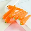 Decorative Flowers 4Pcs Artificial Carrots Mini Fake Vegetable Model Decorations Realistic