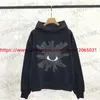 Heren Hoodies Sweatshirts Bladerdeeg Print House Of Fouten Hoodie Mannen Vrouwen 1 1 Beste Kwaliteit Oversized Trui met Capuchon T231215