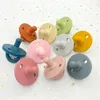 Pacifier Holders Clips 10pcs Food Grade Silicone Nipple Soft Infants Chew Toys Soother Nursing Accessories born Care Product 231215