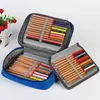 Canvas School Etuis Voor Meisjes Jongen 72 Gaten Pen Box Multifunctionele Opbergtas Case Pouch Student Briefpapier Leveringen