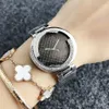 Бренд Quartz Watch for Women Girl Crystal Style Metal Steel Band Watches G31246M