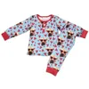 Kledingsets RTS Boutique Pyjama's met lange mouwen voor meisjes, outfits, babyset met eend-liefdeshart