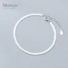 Modian Classic 925 Sterling Silver Charm Bracetet of enkelband voor vrouwen verstelbare slangbotketen Fine Jewelry 2020 Design LJ20202234Z