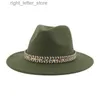 Chapéus de aba larga Chapéus de balde Chapéus para mulheres Chapéus para homens Fedoras Feltro Sólido Western Cowboy Panamá Sólido Vestido formal Aba larga Sombreros Sombrero Hombre YQ231215