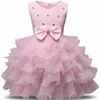 Girl's Dresses born Girl Christening Dress Baby Girls First Birthday Party Dress Infant Baptism Costume Kids Dresses For Girls Clothes 24M 231214