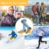 Sportsocken Skifahren warm wiederaufladbar intelligente Heizung batteriebetrieben waschbar für Outdoor-Camping Wandern 231215