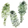 Fleurs décoratives 3 pièces, Simulation de plantes suspendues, plantes artificielles en pot, plafond en plastique d'intérieur pour la maison