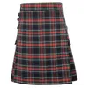 Męskie spodnie Kilt for Men Tartan Poly Viscose Premium Scottish Utility Tradycyjne Highland 2024 Przyjazd