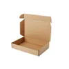 10 st mycket brunt papper Kraftlåda Post Craft Pack Boxes Packaging Storage Kraft Paper Boxar Mailing Presentlådor för bröllop 210402251V