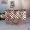 2023 CF All Caviar Patent Leather Bag Axel Bag Crossbody Bag Highend Womens Bag Versatile Style Luxury Brand Large Capacity Bag Mini TN Designer Bag Size