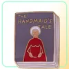 Épingles, broches The Handmaid's Tale Émail Pin Roman par Margaret Atwood Littérature Bookworm Badge Féministe Addition9095484