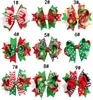 Barrettes de bandeau de noël pour filles, 13 modèles, princesse, nœud superposé, imprimé de points, pinces à cheveux, accessoires pour cheveux du père noël, 3510931