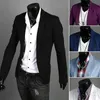 Uomo elegante casual solido blazer business festa di nozze outwear cappotto vestito top maschio primavera autunno vestito maschile slim top 220808