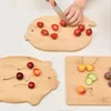 Chopping Blocks 1pcs Cutting Board Cute Pig Shape Household Wooden For Baby Food Vegetable Plate Kitchen Supplies 231215