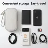 化粧品バッグケース1 PinkgrayBlackNavy Travel Portable Digital Product Storage Bag USBデータケーブルマネージャーヘッドセット充電宝物ボックス231215