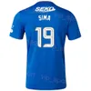 Club Glasgow Rangers Soccer 2 James Tavernier Jersey 9 Cyriel Dessers 13 Todd Cantwell 31 Borna Barisic 19 Abdallah Sima Football Shirt Kits Uniform 23 24 Man Team