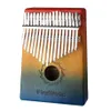 Dostawy imprezowe 17 Keys Kalimbas Mahogany Thumb Piano Reed 17 Key Muzyka Klawiatura Drewniana afrykańska Kalimba Finger Piano276w