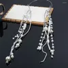 Kimitoshi – bandeau à franges longues en perles françaises, accessoires pour cheveux exagérés pour fête de mariage