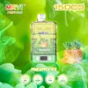 오리지널 MRVI 퍼핑 15000 vaper 12k 퍼프 일회용 vape 정통 엘프 박스 vapers 메쉬 코일 충전식 전자 담배 화면