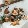 Flores decorativas espuma pu algodão cozinha mesa de jantar mobiliário macio artesanal simulação pão decorações comida pogal sobremesa adereços