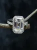 보석 다이아몬드 솔리테어 약혼 쿠션 컷 다이아몬드 링 9668372