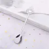 Dinnerware Sets Crown Heart-shaped Spoon Fork Creative Stainless Steel Fruit Tableware Coffee Stir Vintage