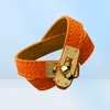 Mode Bracelets en cuir PU multicouche pour femmes Bracelet Charm Men de boucle or Couple Couple Accessoires Cadeau 1030884