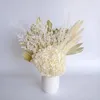 Flores decorativas grinaldas boho flores secas decorativas secas preservadas natural mar lavanda buquê de grama branca para decoração rústica casa acessórios de casamento 231215