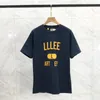 23SSサマーメンズコットンティーTシャツヨーロッパストリートウェアアートカジュアルユニセックスTシャツ