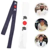 Bandana's 2 Stuks Japanse Haarband Para De Mujer Chef Karate Hoofdband Bandana Draagbare Mannen Banden Koken Katoen