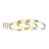 Men and Womens Bracelets Bracelet Bangle Silver Rose Gold Bracelet Mens Luxury Designer Jewelry Titanium Couple Simple Fashion Scr257a