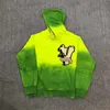 Men's Hoodies Sweatshirts Vertabrace Vintage Green Wash Water Rugged Heavy Duty Towel Embroidery High Street 1 1 Sports Hoodie T231215