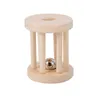 Spinning Top Montessori Ball Cylinder Rolling Trumma - Träskam Rulling Toy - Crawling Toy for Babies 6-12 månader 231214