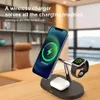 3 in 1 Wireless Charging Station Fast Charging Stand Magnetic Wireless Charger For iPhone, iWatch, Airpods Series Multifunctional Charger