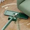 Mops Lamgool Handvrij wassen Mop Squeeze Vloerreiniging Magic Cleaner 360 ° Roterend Thuis Keuken Badkamer Lui Gereedschap 231215