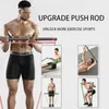 Bungee faixas de resistência conjunto exercício com alças 5 tubo fitness para em casa equipamentos de treinamento de força para trabalhar fora 231214