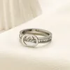 Charming love ring female diamond finger rings temperament silver plated bague light simple personalized versatile womens designer ring good nice zb098