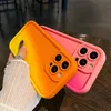 Luxury Liquid Silicone Phone Case For iPhone 11 12 13 14 15 Pro Max 14Plus Gradient Color Shockproof Bumper Back Cases Cover