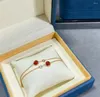 Bedelarmbanden Pure Sliver Luxe sieraden voor vrouwen Malachiet Rode Agaat Edelsteen