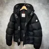 Дизайнерские паркеты, женские зимние куртки, модный стиль, утягивающие шнурок, мягкие мужские карманы, наружное теплое пальто, куртка Monclair 543